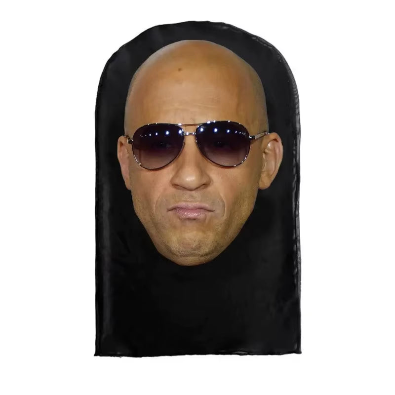 Interesting 3D Printed Seamless Ronaldo Kanye Mask Hat Cosplay Facial Mask Party Cosplay Props Mascaras Halloween Mask