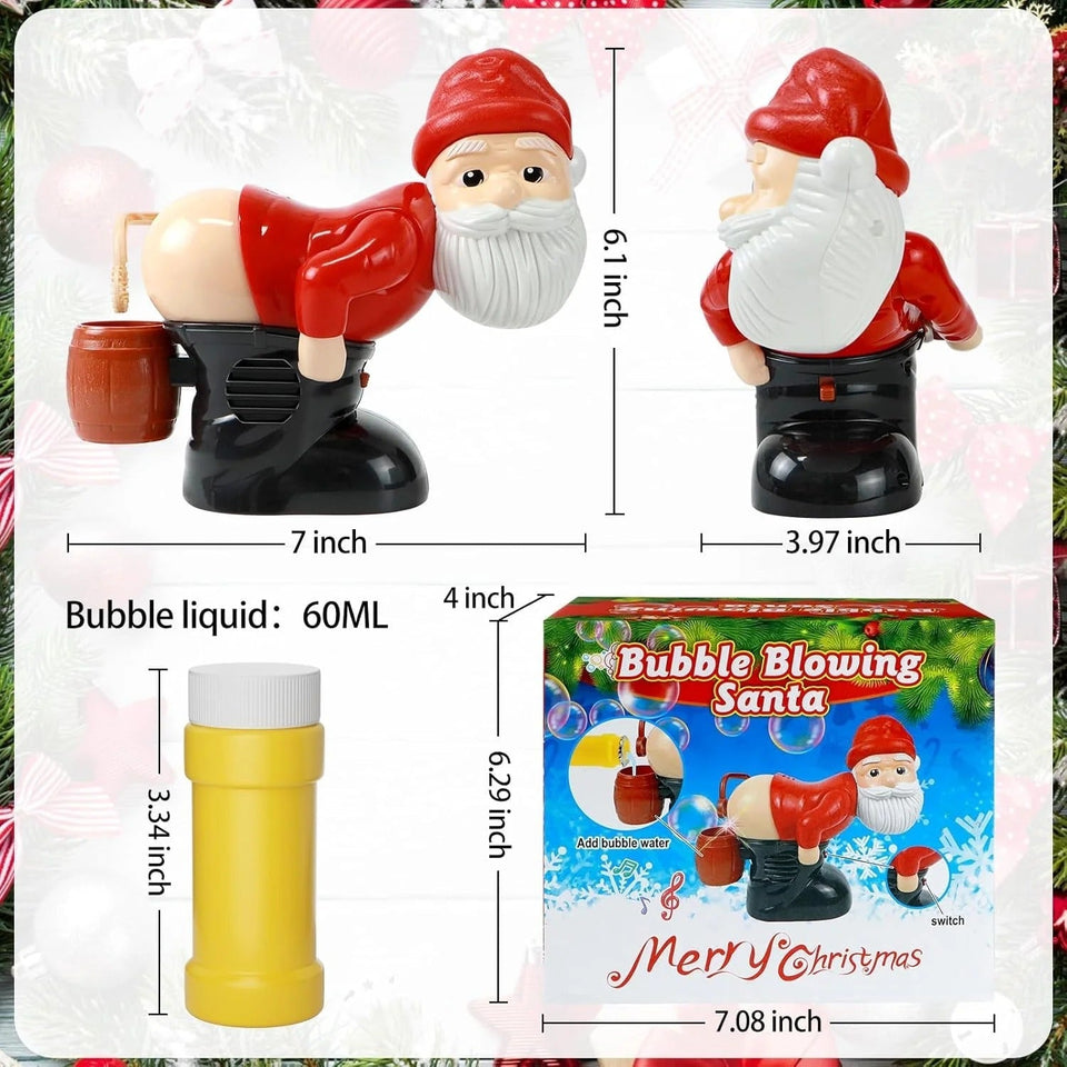 Funny Bubble Toy Santa Claus Christmas