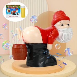 Funny Bubble Toy Santa Claus Christmas