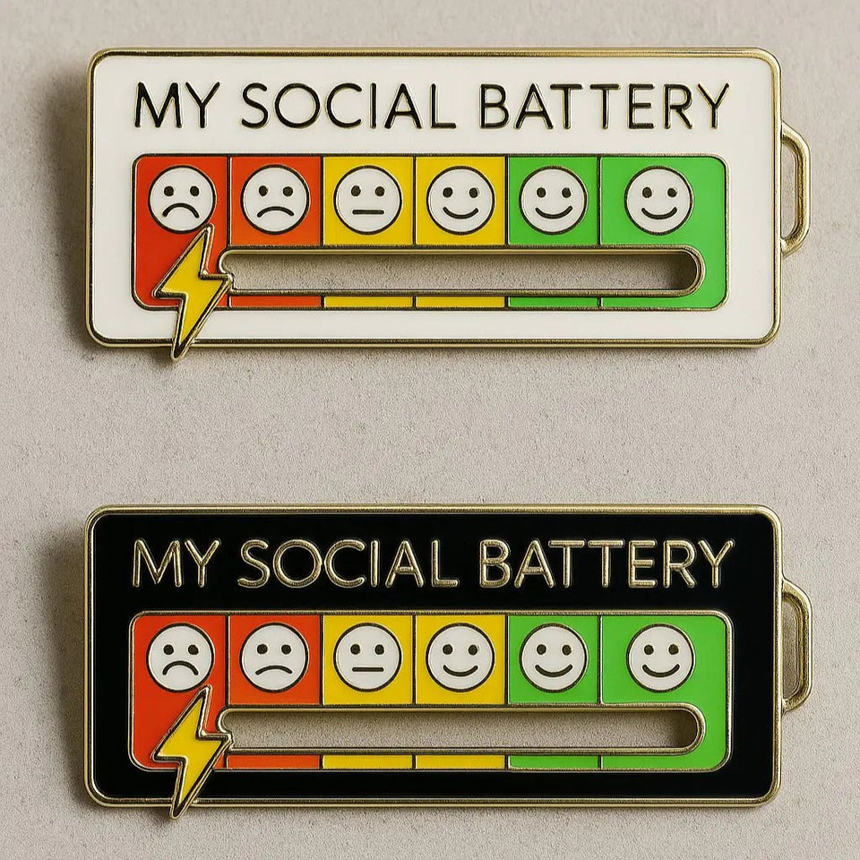 VibeMeter™ Social Battery Pin