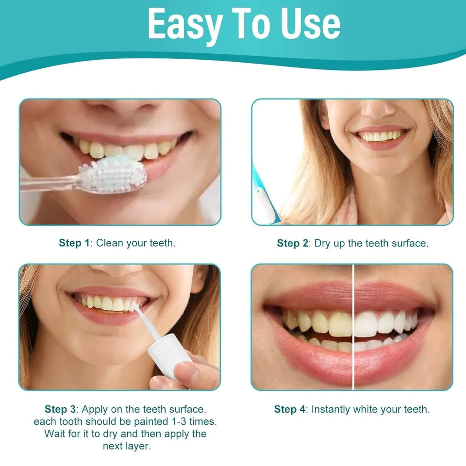 Instant Teeth Whitening Paint Kit